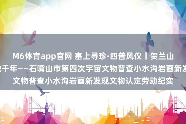 M6体育app官网 塞上寻珍·四普风仪丨贺兰山深处，岩画“启齿”说千年——石嘴山市第四次宇宙文物普查小水沟岩画新发现文物认定劳动纪实
